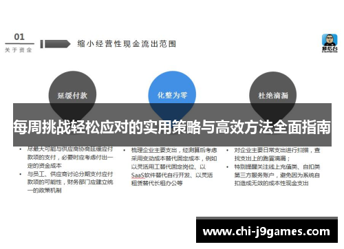 每周挑战轻松应对的实用策略与高效方法全面指南 每周挑战轻松应对的实用策略与高效方法全面指南